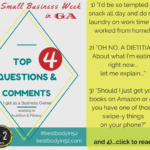 Top 4 Questions & Comments I get…