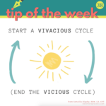 Start a vivacious cycle (End the vicious cycle)